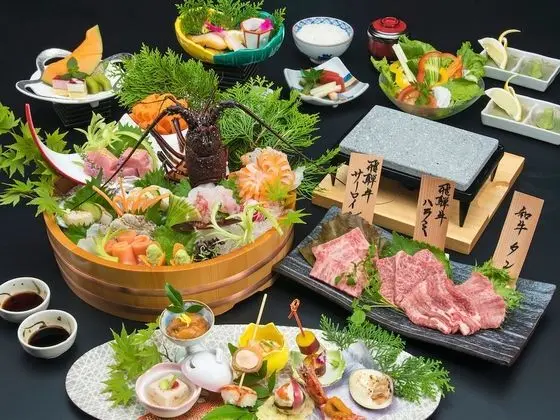Traditional Oda (Sashimi, Hida Beef Steak, Adult Only)