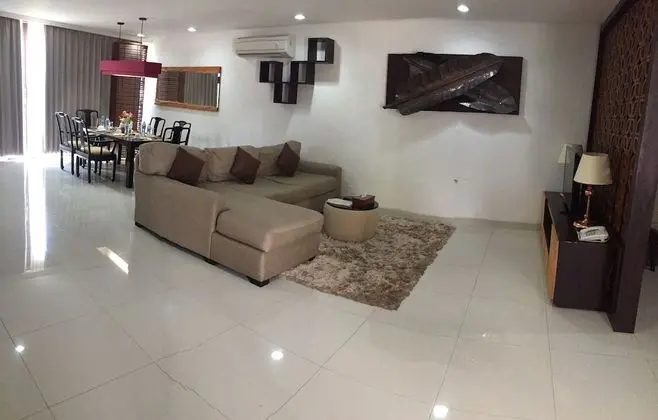 Three-Bedroom House With Garden View