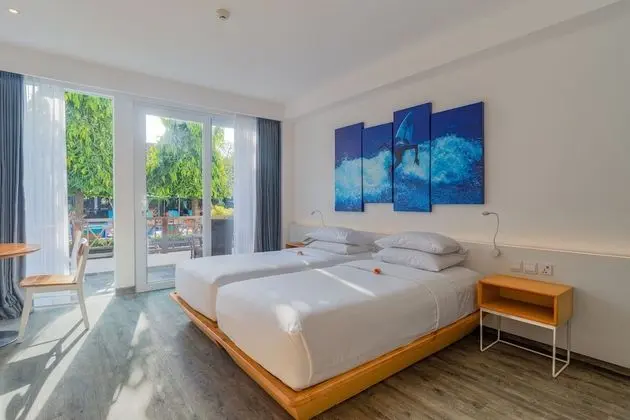 Premium Oda, 2 Tek Kişilik Yatak, Havuz Manzaralı