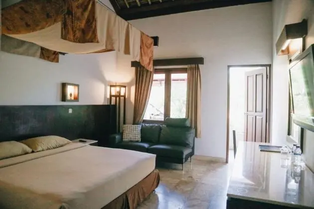 Deluxe Oda, Teras, Havuz Manzaralı