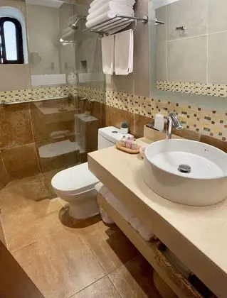 Deluxe Tek Büyük Yataklı Oda, 2 Çift Kişilik Yatak, Buzdolabı, Havuz Kenarı
