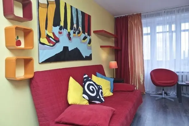 Apart Daire, 2 Yatak Odası (Bolshaya Gruzinskaya str., 62)
