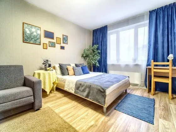 Apart Daire, 1 Çift Kişilik Yatak ve Çekyat