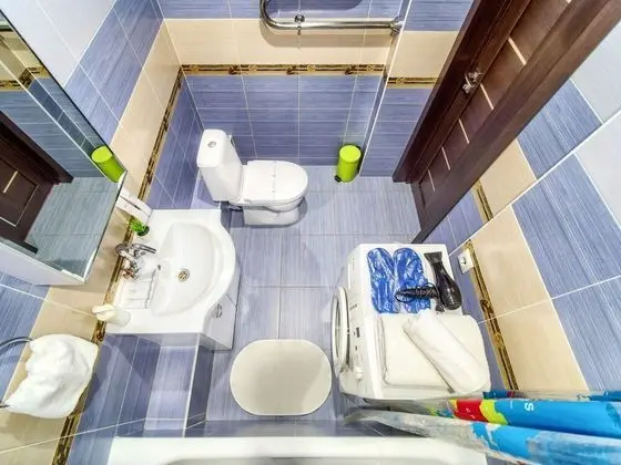 Apart Daire, 1 Çift Kişilik Yatak ve Çekyat, Balkon