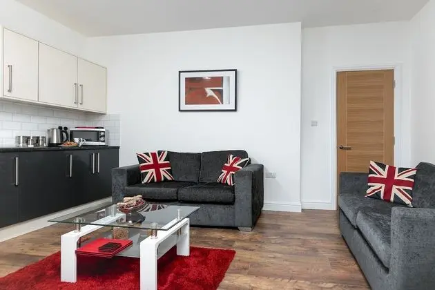 Apart Daire, Özel Banyo, Şehir Manzaralı (KVM - City Apartment 9)