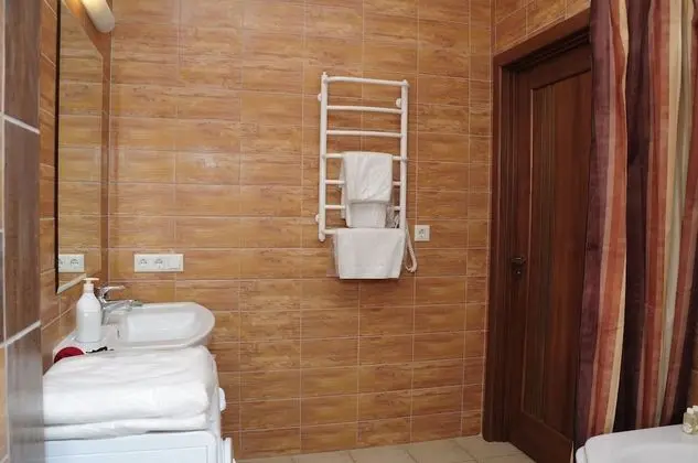 City Apart Daire, 1 Büyük (Queen) Boy Yatak ve Çekyat, Sigara İçilmez (118 Zhylyanska street)