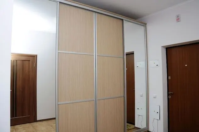 City Apart Daire, 1 Büyük (Queen) Boy Yatak ve Çekyat, Sigara İçilmez (118 Zhylyanska street)
