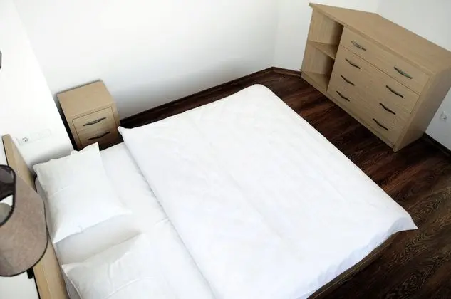 City Apart Daire, 1 Büyük (Queen) Boy Yatak ve Çekyat, Sigara İçilmez (118 Zhylyanska street)