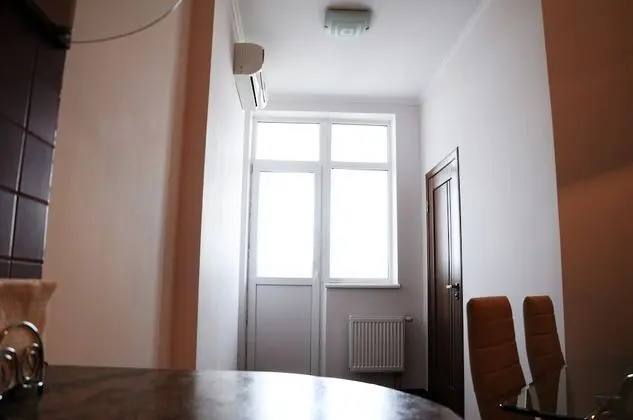 City Apart Daire, 1 Büyük (Queen) Boy Yatak ve Çekyat, Sigara İçilmez (118 Zhylyanska street)