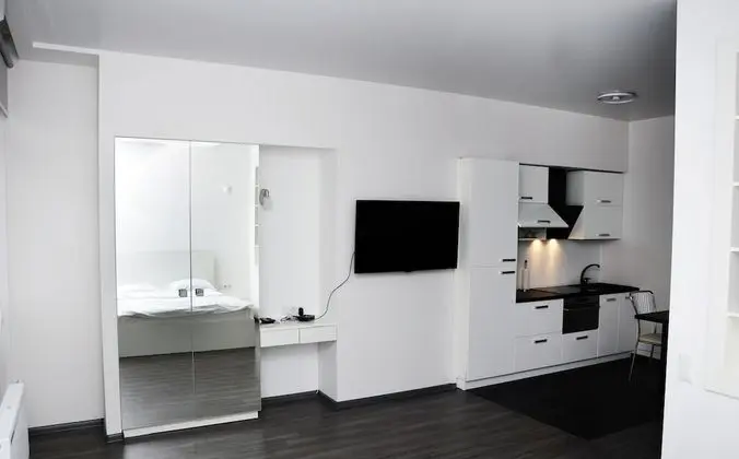 Comfort Apart Daire, 1 Büyük (Queen) Boy Yatak ve Çekyat, Sigara İçilmez (118 Zhylyanska street)