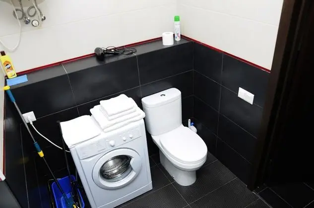 Comfort Apart Daire, 1 Büyük (Queen) Boy Yatak ve Çekyat, Sigara İçilmez (118 Zhylyanska street)