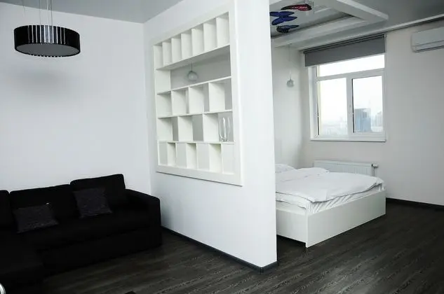 Comfort Apart Daire, 1 Büyük (Queen) Boy Yatak ve Çekyat, Sigara İçilmez (118 Zhylyanska street)