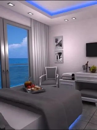 Luxury Tek Büyük Yataklı Oda, Deniz Manzaralı