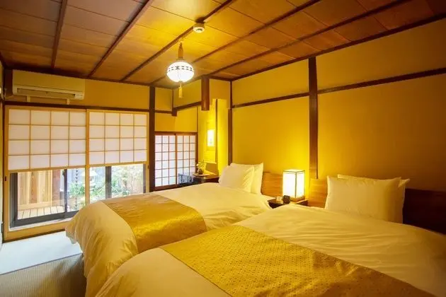 Süit (Garden, 2 Japanese futons)