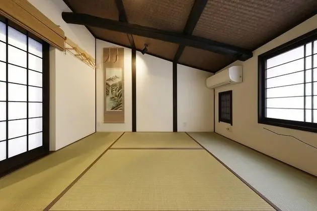 Traditional İki Ayrı Yataklı Oda (Japanese Style, Shared Bath, Cosmos)