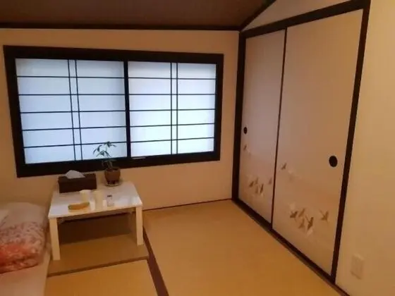 Traditional İki Ayrı Yataklı Oda (Japanese Style, Shared Bath, Cosmos)