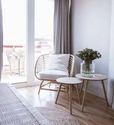 Deluxe Tek Büyük Yataklı Oda, 2 Tek Kişilik Yatak, Balkon