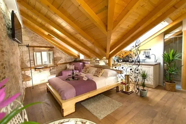 Luxury Çatı Katı (Loft), 1 En Büyük (King) Boy Yatak, Şehir Manzaralı