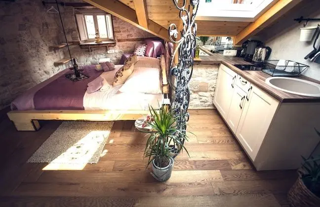 Luxury Çatı Katı (Loft), 1 En Büyük (King) Boy Yatak, Şehir Manzaralı