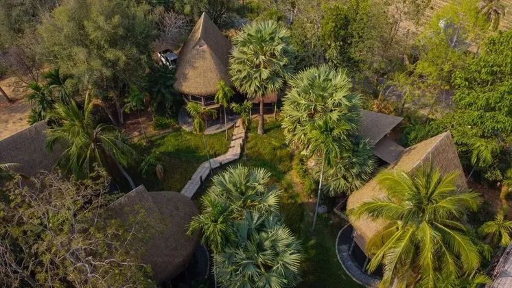 Tropical Village Garden View