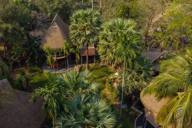 Tropical Village Garden View