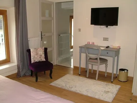 Tek Büyük Yataklı Oda, Banyolu/Duşlu (La chambre Chablis)