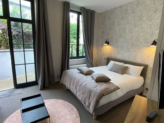 Superior Stüdyo, Banyolu/Duşlu, Bahçe Manzaralı (Studio plain pied)