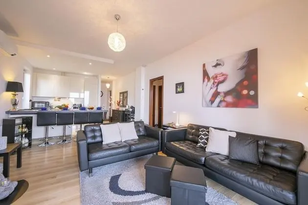Family Apart Daire, Birden Çok Yatak, 2 Banyolu, Bahçeli (La Bellavista Penthouse)