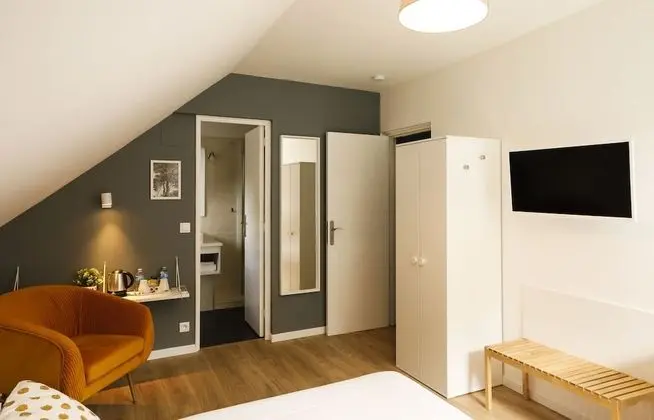 Tek Büyük Yataklı Oda, Özel Banyo, Bahçe Manzaralı