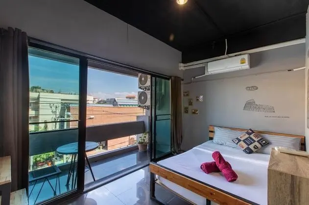Double Room with Balcony, Shared Bathroom