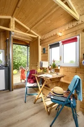 Kulübe, Banyolu/Duşlu, Nehir Manzaralı (Mini Chalet)