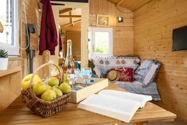 Kulübe, Banyolu/Duşlu, Nehir Manzaralı (Mini Chalet)