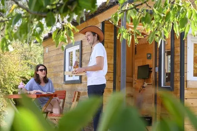 Kulübe, Banyolu/Duşlu, Nehir Manzaralı (Mini Chalet)