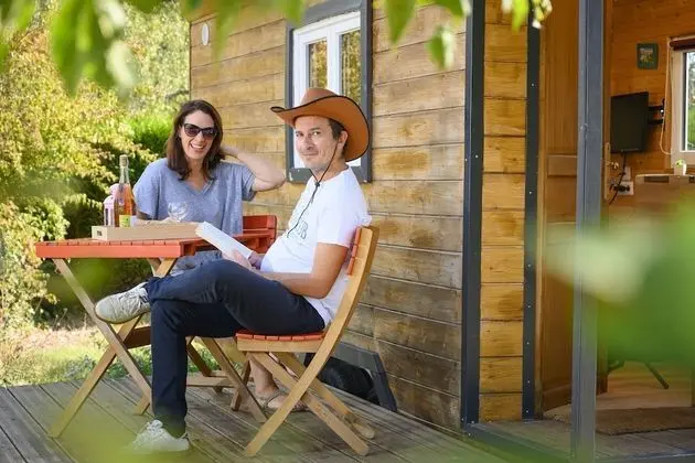 Kulübe, Banyolu/Duşlu, Nehir Manzaralı (Mini Chalet)