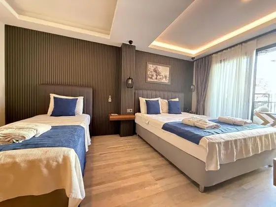Family Oda, Bahçe Manzaralı, Klimalı
