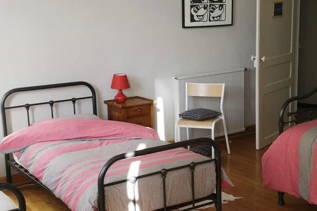 Family Dört Kişilik Oda, Birden Çok Yatak, Bahçe Manzaralı (La Marelle)