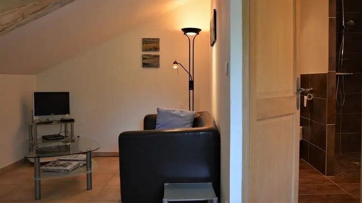 Tek Büyük Yataklı Oda, Vadi Manzaralı (Bord Est)