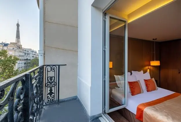 Chambre Classique Vue Tour Eiffel