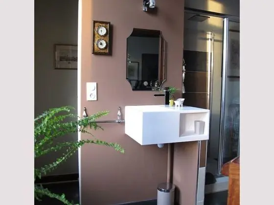 Tek Büyük Yataklı Oda, Özel Banyo, Bahçe Manzaralı (La chambre Galilée)