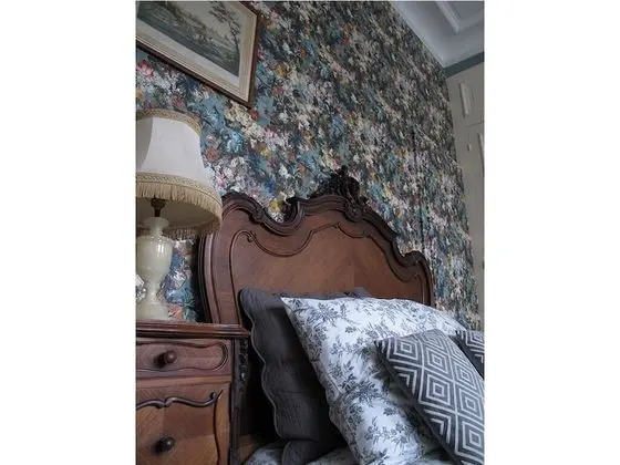 Tek Büyük Yataklı Oda, Özel Banyo, Bahçe Manzaralı ( La chambre Rousseau)