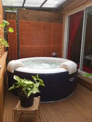 Deluxe Bungalov, Sıcak Su Havuzu (Géranium)