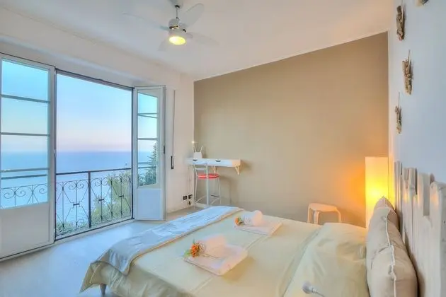 Family Apart Daire, 1 Çift Kişilik Yatak ve Çekyat (La Casa Al Sole Sea View 400mt From)