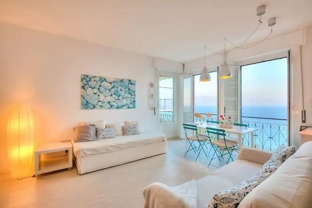 Family Apart Daire, 1 Çift Kişilik Yatak ve Çekyat (La Casa Al Sole Sea View 400mt From)