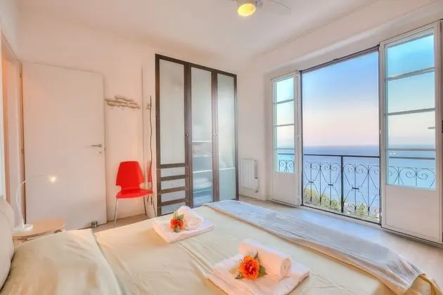 Family Apart Daire, 1 Çift Kişilik Yatak ve Çekyat (La Casa Al Sole Sea View 400mt From)