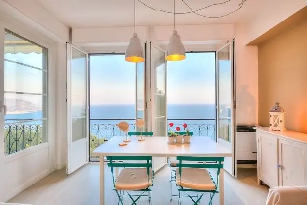 Family Apart Daire, 1 Çift Kişilik Yatak ve Çekyat (La Casa Al Sole Sea View 400mt From)