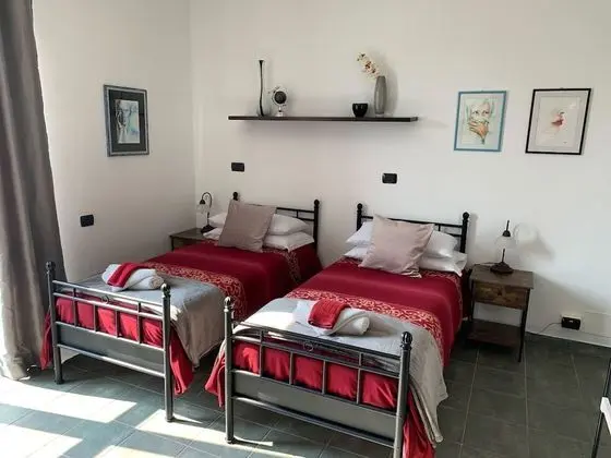 Deluxe Tek Büyük veya İki Ayrı Yataklı Oda, 2 Tek Kişilik Yatak, Bahçe Manzaralı, Zemin Kat