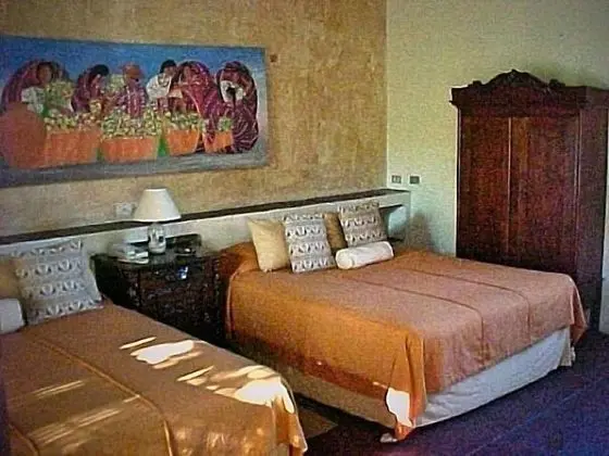 Luxury Tek Büyük Yataklı Oda, 2 Çift Kişilik Yatak, Özel Banyo, Bahçe Manzaralı