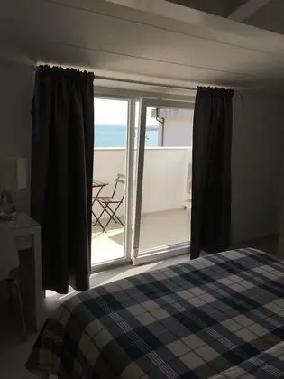 Deluxe Tek Büyük Yataklı Oda, Balkon, Deniz Manzaralı