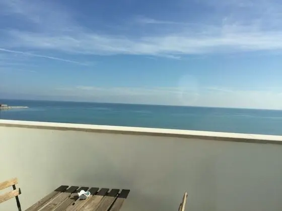 Deluxe Tek Büyük Yataklı Oda, Balkon, Deniz Manzaralı