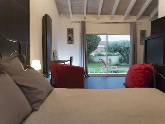 Deluxe Tek Büyük Yataklı Oda, Özel Banyo (Vallespir)